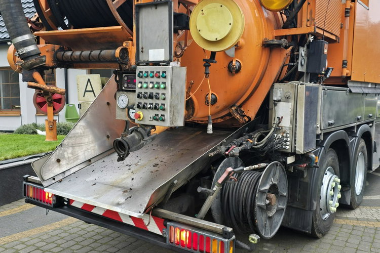 MAN TGA 26.460 WUKO do zbierania odpadów Czyszczenie kanalizacji Kutschke KROLL zdjęcie 6