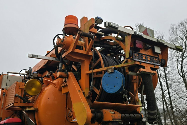 MAN TGA 26.460 WUKO do zbierania odpadów Czyszczenie kanalizacji Kutschke KROLL zdjęcie 8