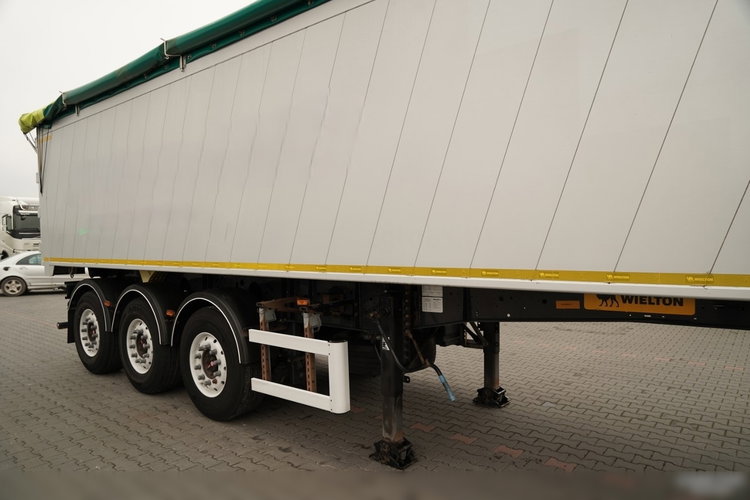 Wielton / WYWROTKA / 41 M3 / ALUMINIOWA / 2x  OŚ PODNOSZONA / OSIE SAF / ALUFELGI  zdjęcie 9