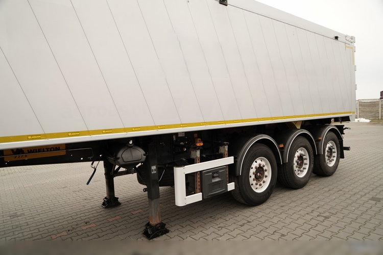 Wielton / WYWROTKA / 41 M3 / ALUMINIOWA / 2x  OŚ PODNOSZONA / OSIE SAF / ALUFELGI  zdjęcie 10