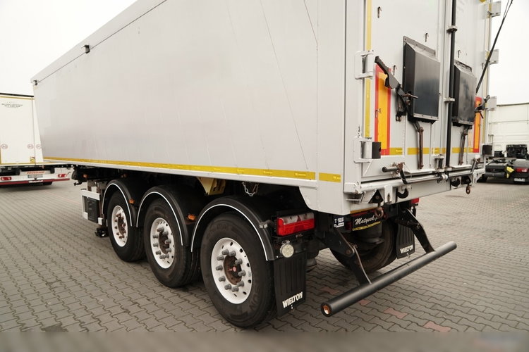 Wielton / WYWROTKA / 41 M3 / ALUMINIOWA / 2x  OŚ PODNOSZONA / OSIE SAF / ALUFELGI  zdjęcie 11