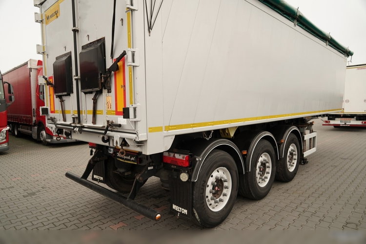 Wielton / WYWROTKA / 41 M3 / ALUMINIOWA / 2x  OŚ PODNOSZONA / OSIE SAF / ALUFELGI  zdjęcie 13