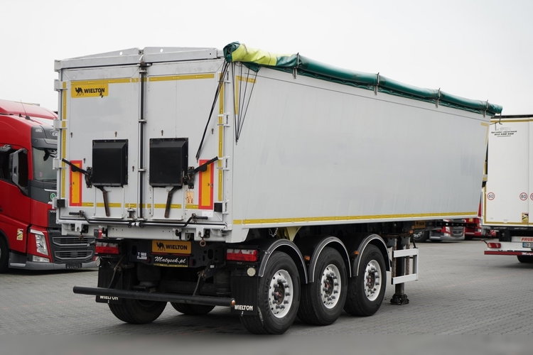 Wielton / WYWROTKA / 41 M3 / ALUMINIOWA / 2x  OŚ PODNOSZONA / OSIE SAF / ALUFELGI  zdjęcie 6