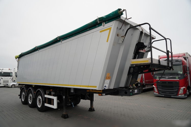 Wielton / WYWROTKA / 41 M3 / ALUMINIOWA / 2x  OŚ PODNOSZONA / OSIE SAF / ALUFELGI  zdjęcie 7