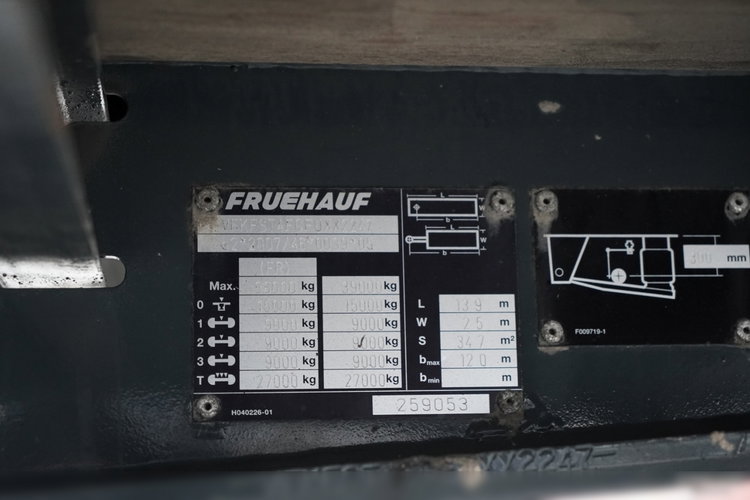 Fruehauf / FIRANKA / STANDARD / MOCNA PODŁOGA SZYNA DESKA /  zdjęcie 25