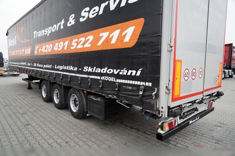 Kogel FIRANKA / MEGA / OŚ PODNOSZONA / OSIE SAF / DACH PODNOSZONY / LOW DECK  zdjęcie 11