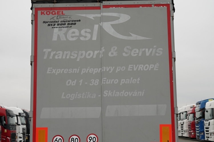 Kogel FIRANKA / MEGA / OŚ PODNOSZONA / OSIE SAF / DACH PODNOSZONY / LOW DECK  zdjęcie 12