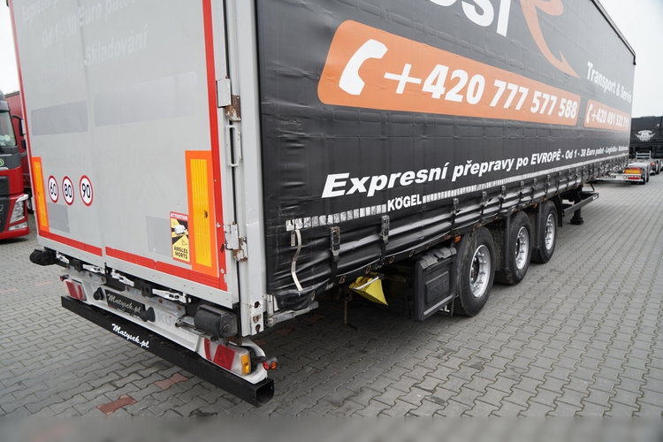 Kogel FIRANKA / MEGA / OŚ PODNOSZONA / OSIE SAF / DACH PODNOSZONY / LOW DECK  zdjęcie 13