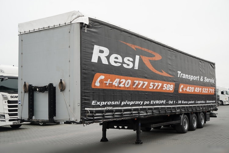 Kogel FIRANKA / MEGA / OŚ PODNOSZONA / OSIE SAF / DACH PODNOSZONY / LOW DECK  zdjęcie 3