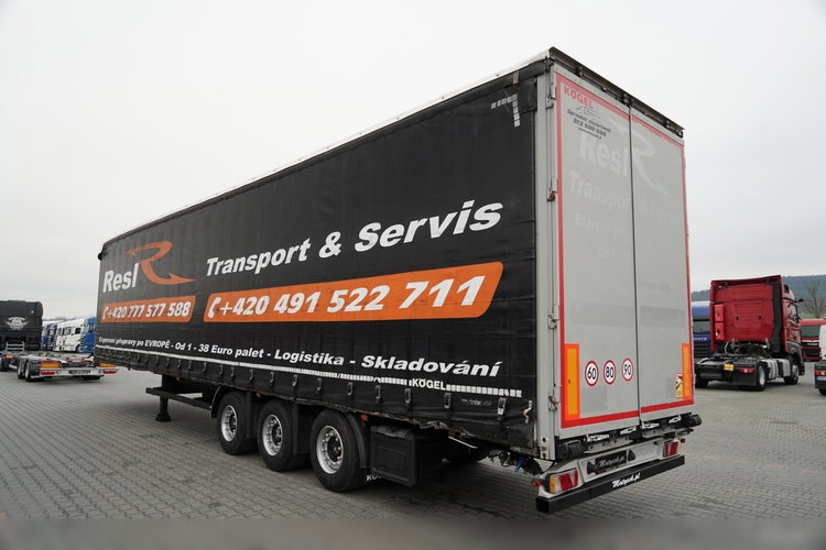 Kogel FIRANKA / MEGA / OŚ PODNOSZONA / OSIE SAF / DACH PODNOSZONY / LOW DECK  zdjęcie 5