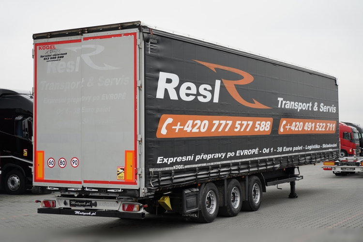 Kogel FIRANKA / MEGA / OŚ PODNOSZONA / OSIE SAF / DACH PODNOSZONY / LOW DECK  zdjęcie 8