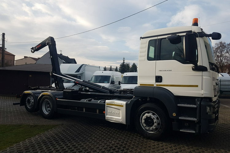 MAN TGS 26.430 3 OSIE HAKOWIEC MULTILIFT OPTIMA 20S KLIMA 6x2 zdjęcie 10