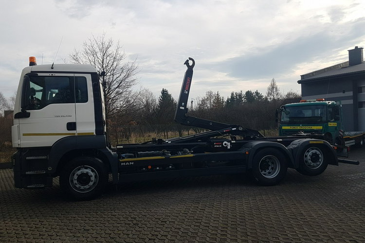 MAN TGS 26.430 3 OSIE HAKOWIEC MULTILIFT OPTIMA 20S KLIMA 6x2 zdjęcie 11