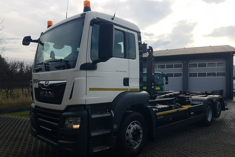 MAN TGS 26.430 3 OSIE HAKOWIEC MULTILIFT OPTIMA 20S KLIMA 6x2 zdjęcie 1