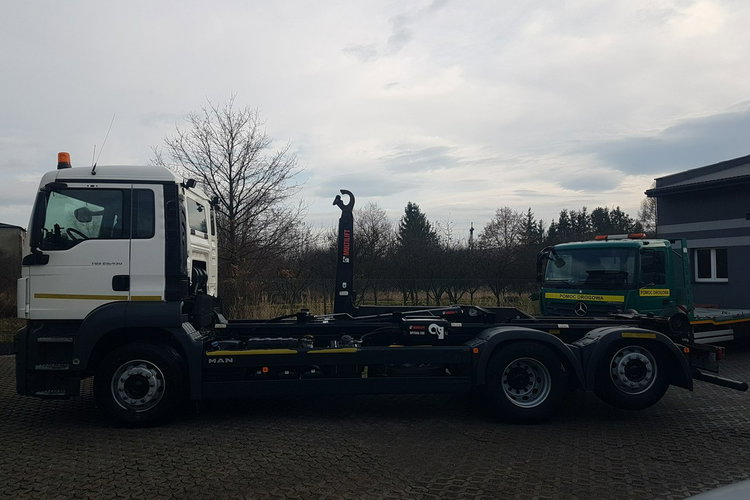 MAN TGS 26.430 3 OSIE HAKOWIEC MULTILIFT OPTIMA 20S KLIMA 6x2 zdjęcie 12