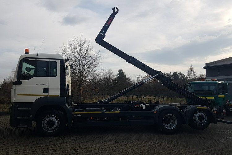 MAN TGS 26.430 3 OSIE HAKOWIEC MULTILIFT OPTIMA 20S KLIMA 6x2 zdjęcie 13