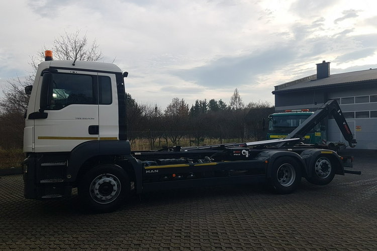 MAN TGS 26.430 3 OSIE HAKOWIEC MULTILIFT OPTIMA 20S KLIMA 6x2 zdjęcie 14