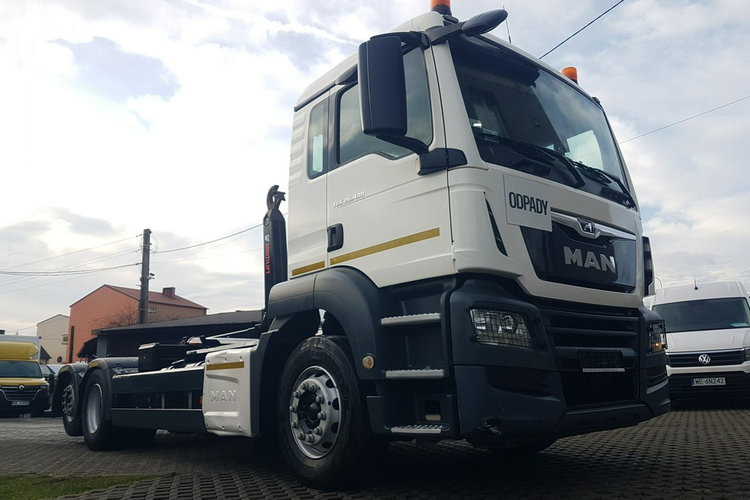 MAN TGS 26.430 3 OSIE HAKOWIEC MULTILIFT OPTIMA 20S KLIMA 6x2 zdjęcie 26