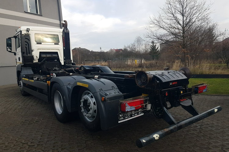 MAN TGS 26.430 3 OSIE HAKOWIEC MULTILIFT OPTIMA 20S KLIMA 6x2 zdjęcie 3