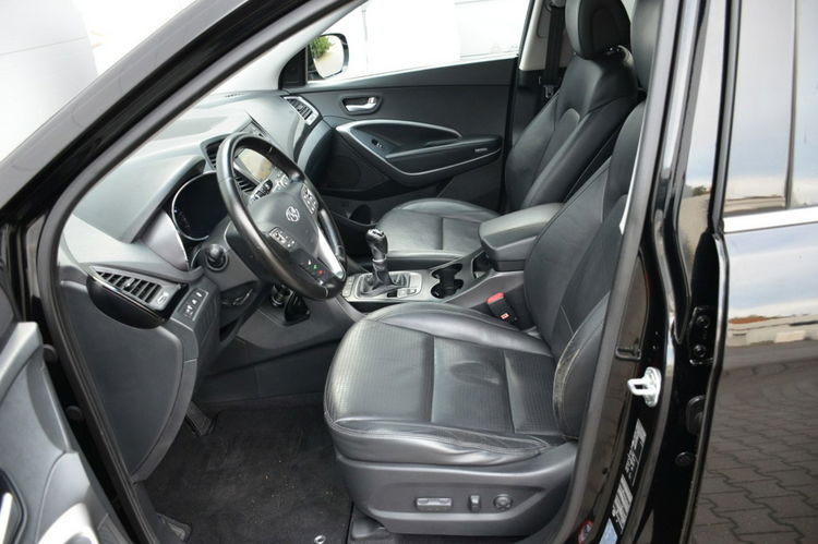 Hyundai Santa Fe Czarny Zarejestrowany 2.4GDI 192KM Serwis Skóra Bi-xenon Navi Kamera zdjęcie 21