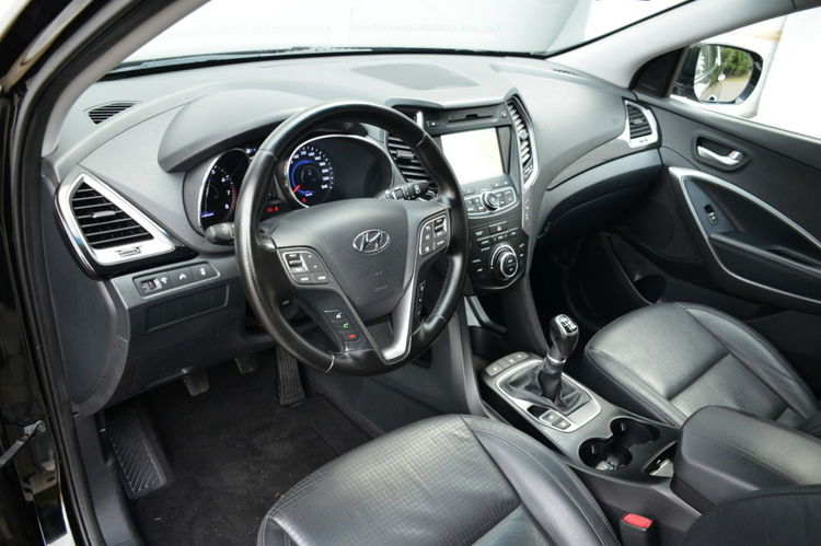 Hyundai Santa Fe Czarny Zarejestrowany 2.4GDI 192KM Serwis Skóra Bi-xenon Navi Kamera zdjęcie 22