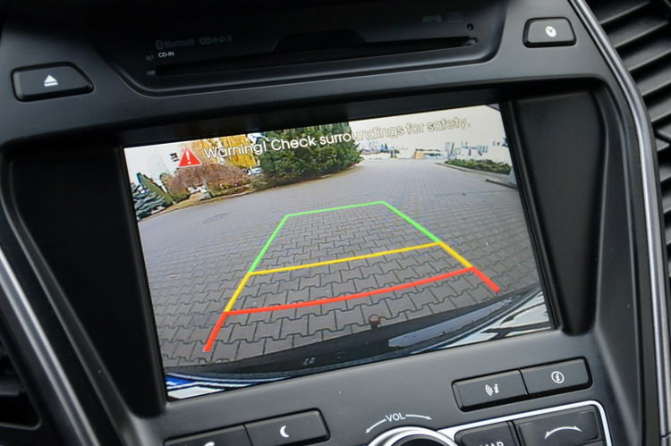 Hyundai Santa Fe Czarny Zarejestrowany 2.4GDI 192KM Serwis Skóra Bi-xenon Navi Kamera zdjęcie 33