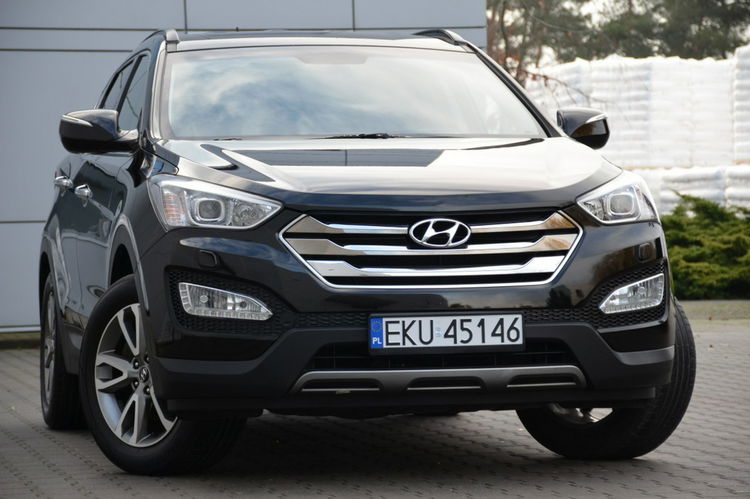 Hyundai Santa Fe Czarny Zarejestrowany 2.4GDI 192KM Serwis Skóra Bi-xenon Navi Kamera zdjęcie 6
