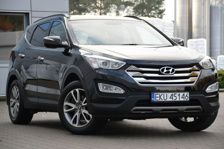 Hyundai Santa Fe Czarny Zarejestrowany 2.4GDI 192KM Serwis Skóra Bi-xenon Navi Kamera zdjęcie 7