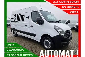 Opel movano L2H2 69999zł Netto 2.3 CDTi/150KM