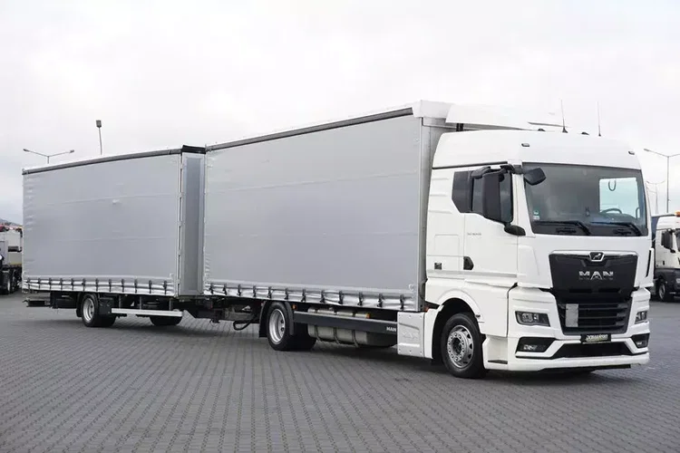 MAN TGX / 18.470 / E 6 / GM / ZESTAW PRZEJAZDOWY 120 M3 / ŁAD. 14 815 KG / RETARDER zdjęcie 2