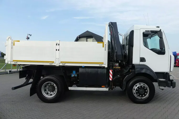 Renault MIDLUM 180 4x4 / WYWROTKA + HDS HIAB SKŁADANY W Z / zdjęcie 10