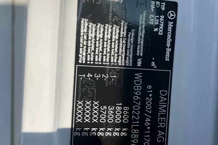 Mercedes ATEGO 816, ładowność 3.1 tony zdjęcie 11