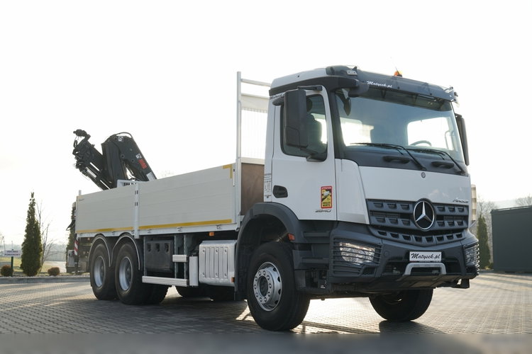 Mercedes / AROCS 2640 / 6x4 / SKRZYNIOWY - 6, 5 M / HDS HIAB 144 / wysów: 12, 5 M / EURO 6 / STEROWANIE RADIOWE / ROTATOR / zdjęcie 12