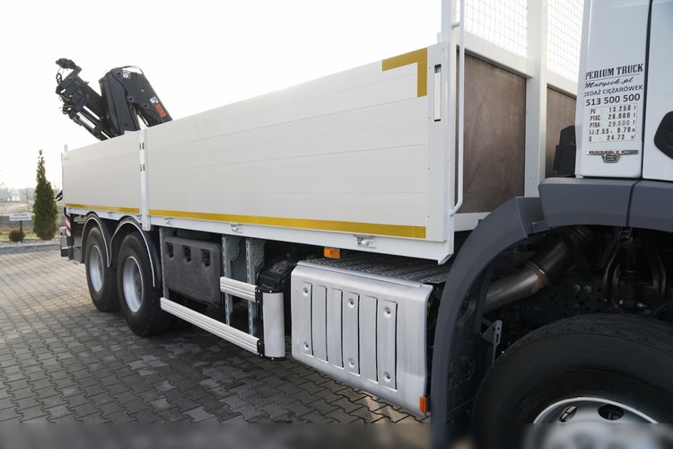 Mercedes / AROCS 2640 / 6x4 / SKRZYNIOWY - 6, 5 M / HDS HIAB 144 / wysów: 12, 5 M / EURO 6 / STEROWANIE RADIOWE / ROTATOR / zdjęcie 20