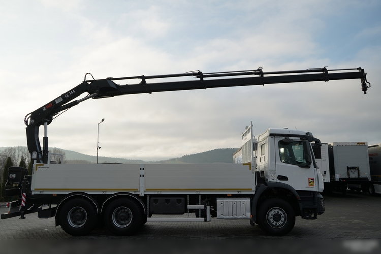Mercedes / AROCS 2640 / 6x4 / SKRZYNIOWY - 6, 5 M / HDS HIAB 144 / wysów: 12, 5 M / EURO 6 / STEROWANIE RADIOWE / ROTATOR / zdjęcie 5