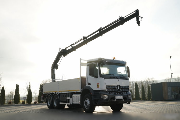 Mercedes / AROCS 2640 / 6x4 / SKRZYNIOWY - 6, 5 M / HDS HIAB 144 / wysów: 12, 5 M / EURO 6 / STEROWANIE RADIOWE / ROTATOR / zdjęcie 6