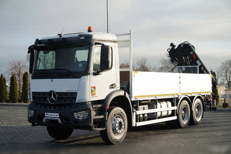 Mercedes / AROCS 2640 / 6x4 / SKRZYNIOWY - 6, 5 M / HDS HIAB 144 / wysów: 12, 5 M / EURO 6 / STEROWANIE RADIOWE / ROTATOR / zdjęcie 7