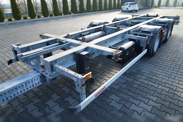 DAF XF 480 / BDF / 6X2 / ZESTAW TANDEM / SSC / KLIMA POSTOJOWA / OŚ PODNOSZONA / WECON zdjęcie 10