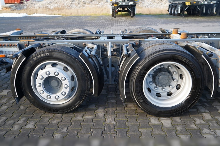 DAF XF 480 / BDF / 6X2 / ZESTAW TANDEM / SSC / KLIMA POSTOJOWA / OŚ PODNOSZONA / WECON zdjęcie 21