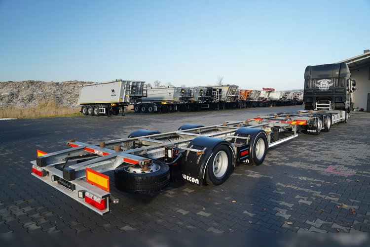 DAF XF 480 / BDF / 6X2 / ZESTAW TANDEM / SSC / KLIMA POSTOJOWA / OŚ PODNOSZONA / WECON zdjęcie 3