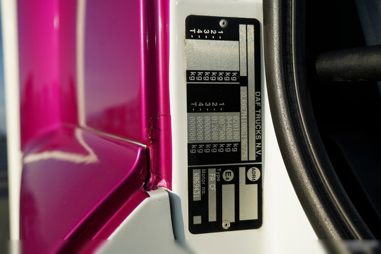 DAF CF 450 / ZESTAW TANDEM / KONTENER /  120 M3 / PRZEJAZDOWY / LECITRAILER  / SAF / MOCNA PODŁOGA zdjęcie 50