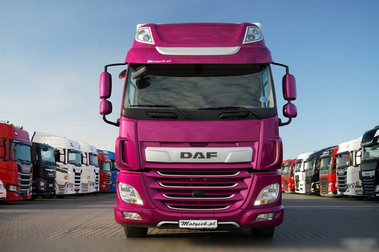 DAF CF 450 / ZESTAW TANDEM / KONTENER /  120 M3 / PRZEJAZDOWY / LECITRAILER  / SAF / MOCNA PODŁOGA zdjęcie 6