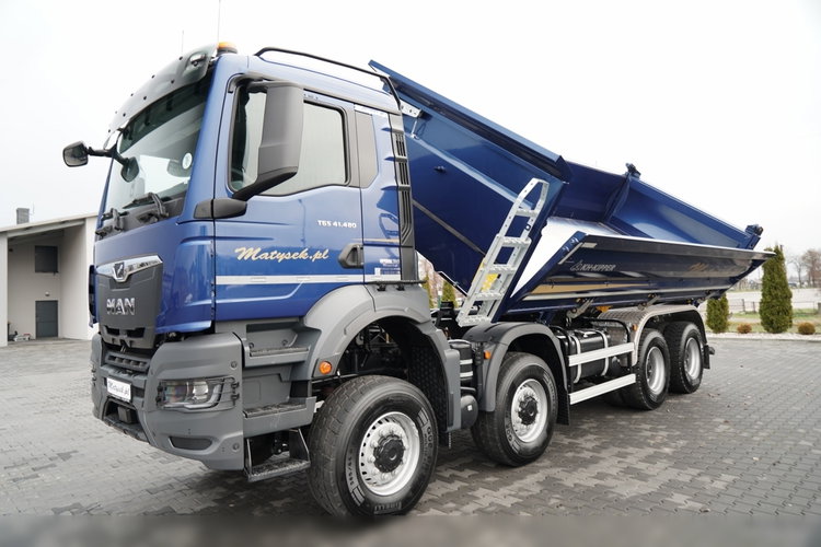 MAN TGS 41.480 / 8X6 / WYWROTKA 3 STRONNA / BORDMATIC / KH KIPPER / AUTOMAT / FABRYCZNIE NOWY / 2025 / zdjęcie 12