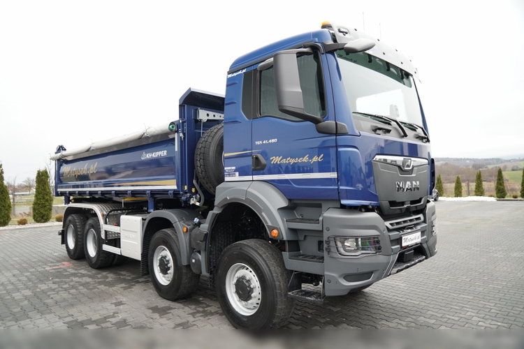 MAN TGS 41.480 / 8X6 / WYWROTKA 3 STRONNA / BORDMATIC / KH KIPPER / AUTOMAT / FABRYCZNIE NOWY / 2025 / zdjęcie 24
