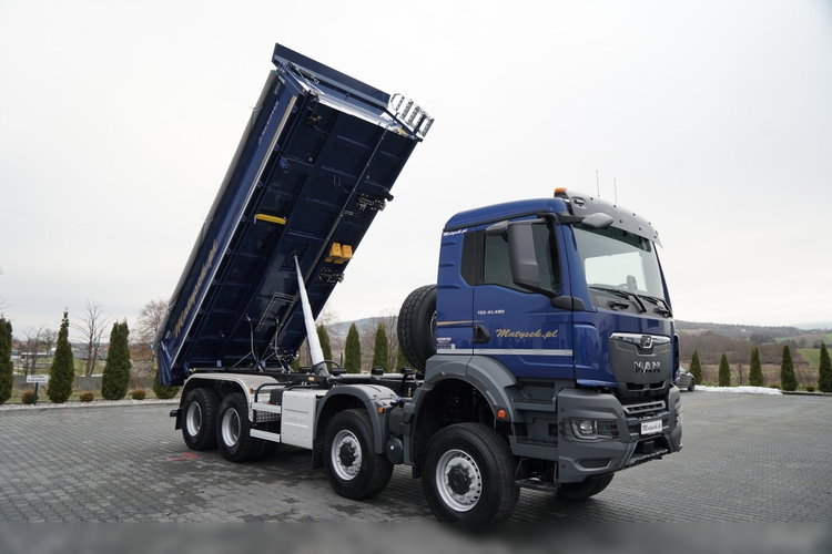 MAN TGS 41.480 / 8X6 / WYWROTKA 3 STRONNA / BORDMATIC / KH KIPPER / AUTOMAT / FABRYCZNIE NOWY / 2025 / zdjęcie 8
