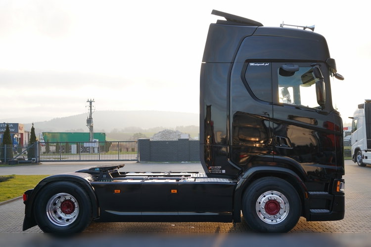 Scania S 500 / RETARDER / KLIMA POSTOJOWA / CAŁA NA PODUSZKACH / ALUFELGI / SKÓRY / zdjęcie 11