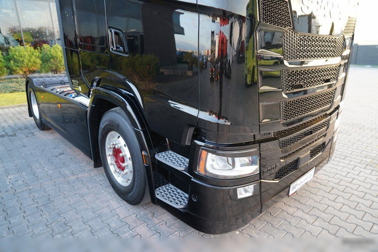 Scania S 500 / RETARDER / KLIMA POSTOJOWA / CAŁA NA PODUSZKACH / ALUFELGI / SKÓRY / zdjęcie 12