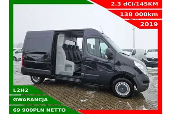 Renault Master L2H2 69900zł NETTO 2.3dCi/145KM