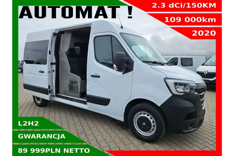 Renault Master L2H2 89999zł Netto Brygadówka 7 osób 2.3 dCi/150KM zdjęcie 1