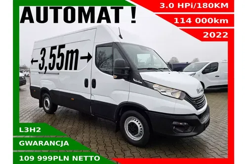 Iveco 35s18 L3H2 109999zł NETTO 3.0HPi/180KM